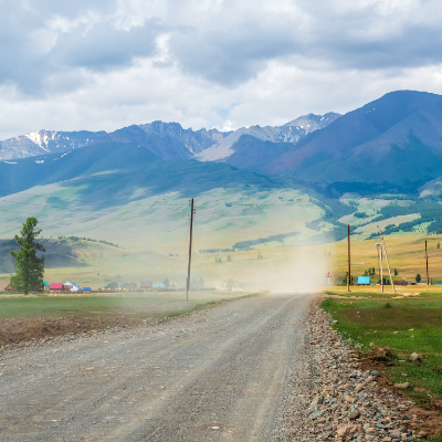 Windy and dusty spring conditions near the Colorado foothills